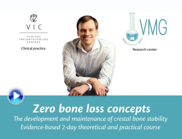 Course Zero Bone Loss Concepts, How to Develop and Maintain Crestal Bone Stability